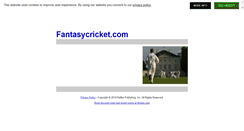 Desktop Screenshot of fantasycricket.com